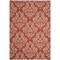 Safavieh Outdoor CY6930-28 Courtyard Collection Red / Creme Rug